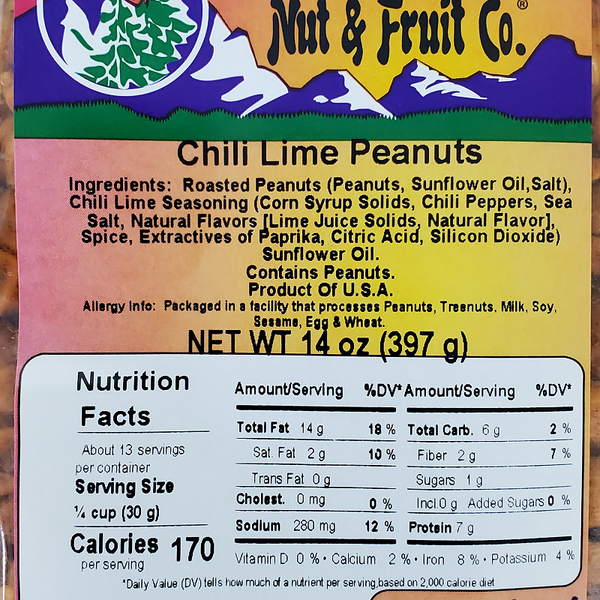 Chili Lime Peanuts