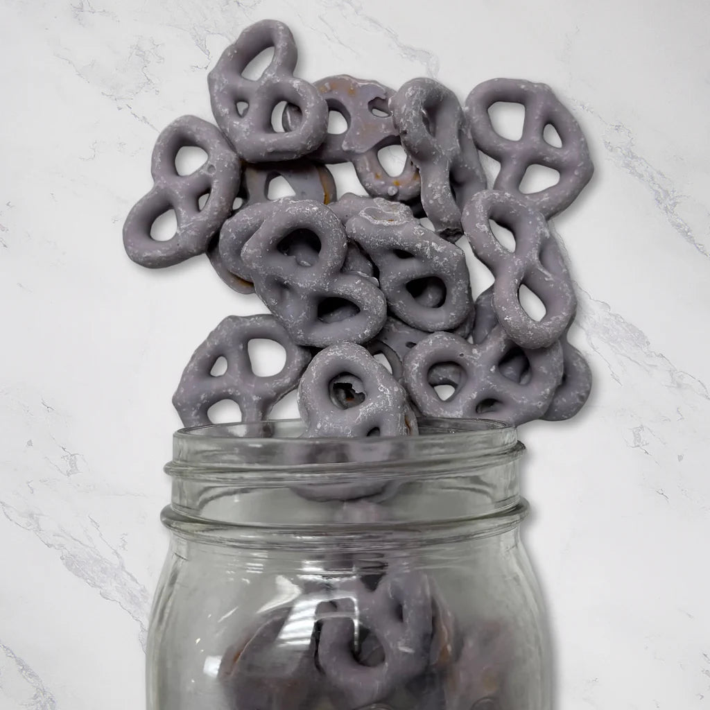 Blueberry Yogurt Pretzels