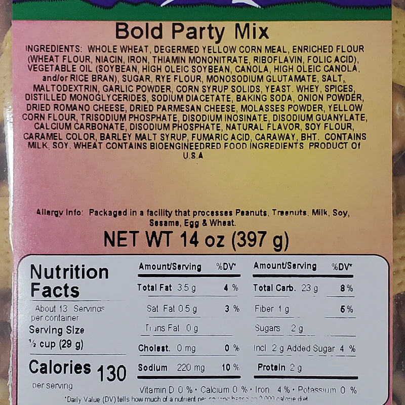 Bold Party Mix