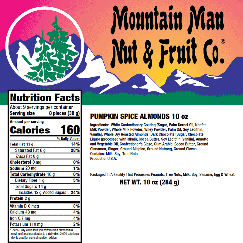 Pumpkin Spice Almonds