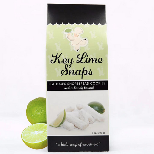Key-Lime Snaps Shortbread Cookies