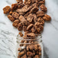 cinnamon frosted pecans