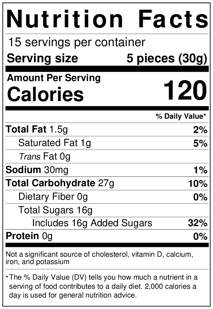 Cinnamon Salt Water Taffy - Mountain Man Nut & Fruit Co