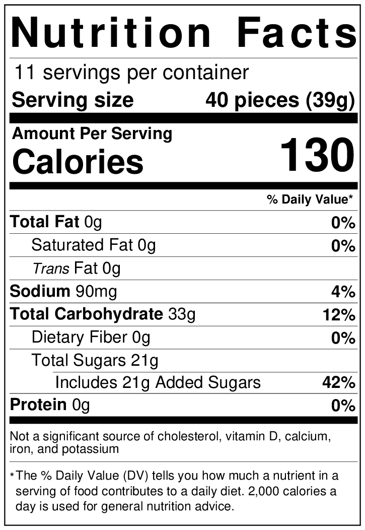 Good & Plenty® - Mountain Man Nut & Fruit Co