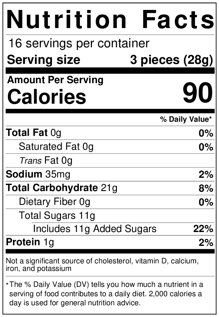 Watermelon Licorice Twists - 1lb - Mountain Man Nut & Fruit Co