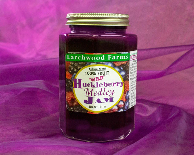 Huckleberry Medley Jam - Mountain Man Nut & Fruit Co