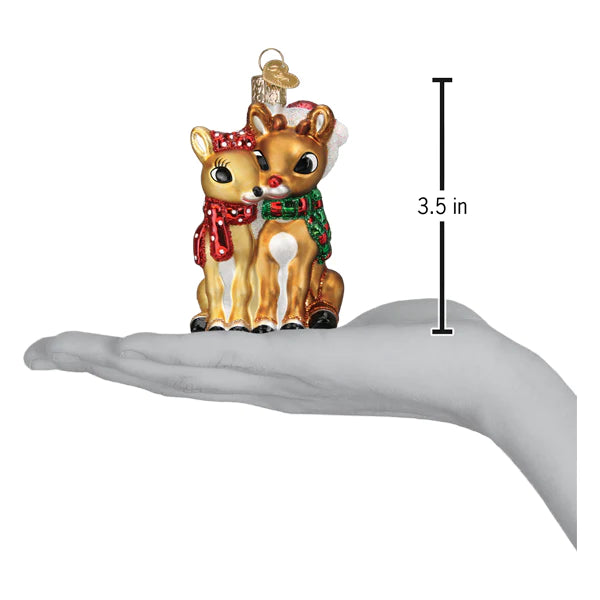 Rudolph® And Clarice™ Ornament