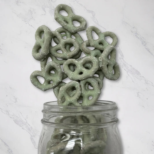 Key Lime Yogurt Pretzels