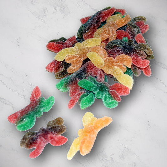 Gummy Hairy Spiders