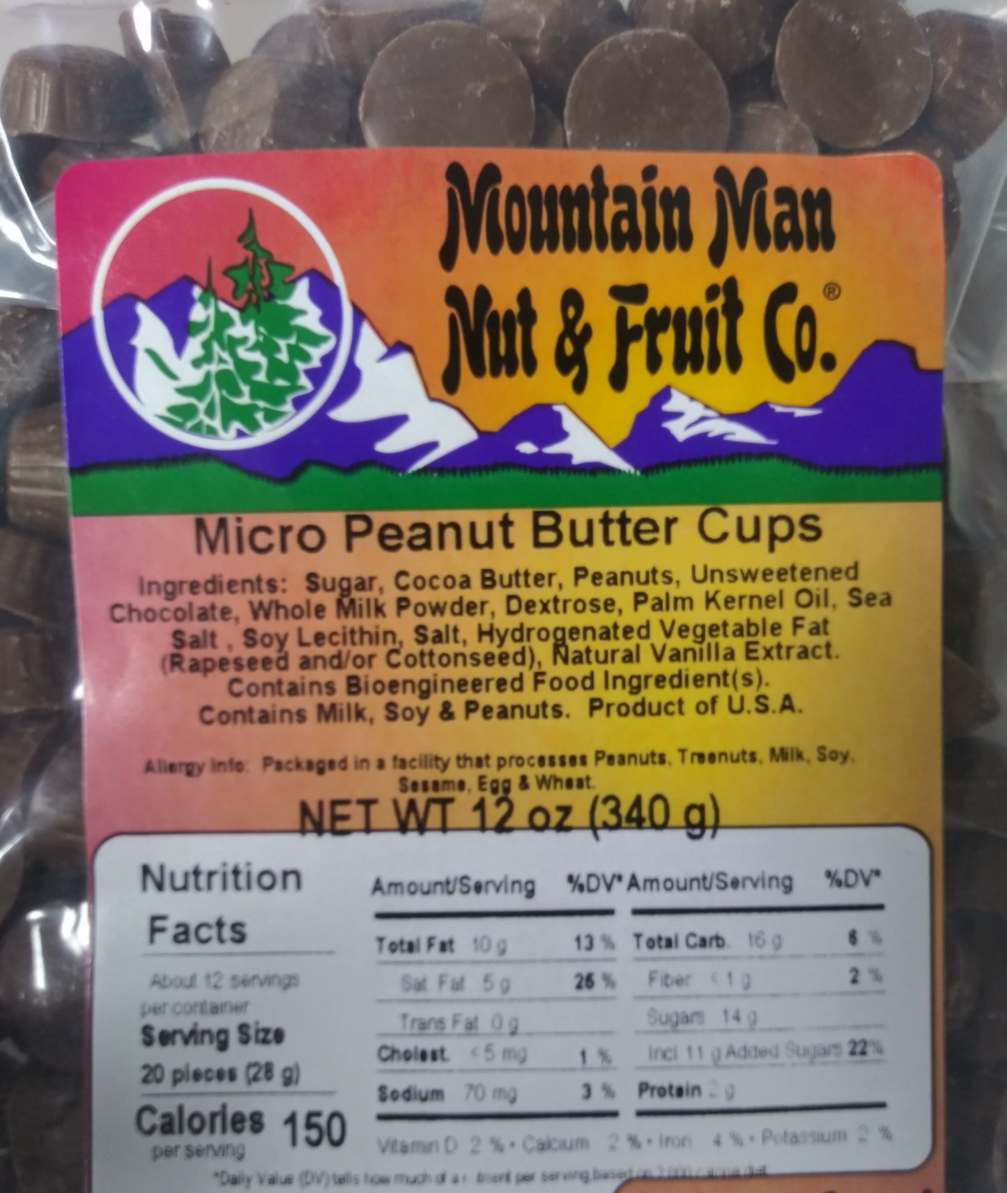 Micro Peanut Butter Cups - 12oz