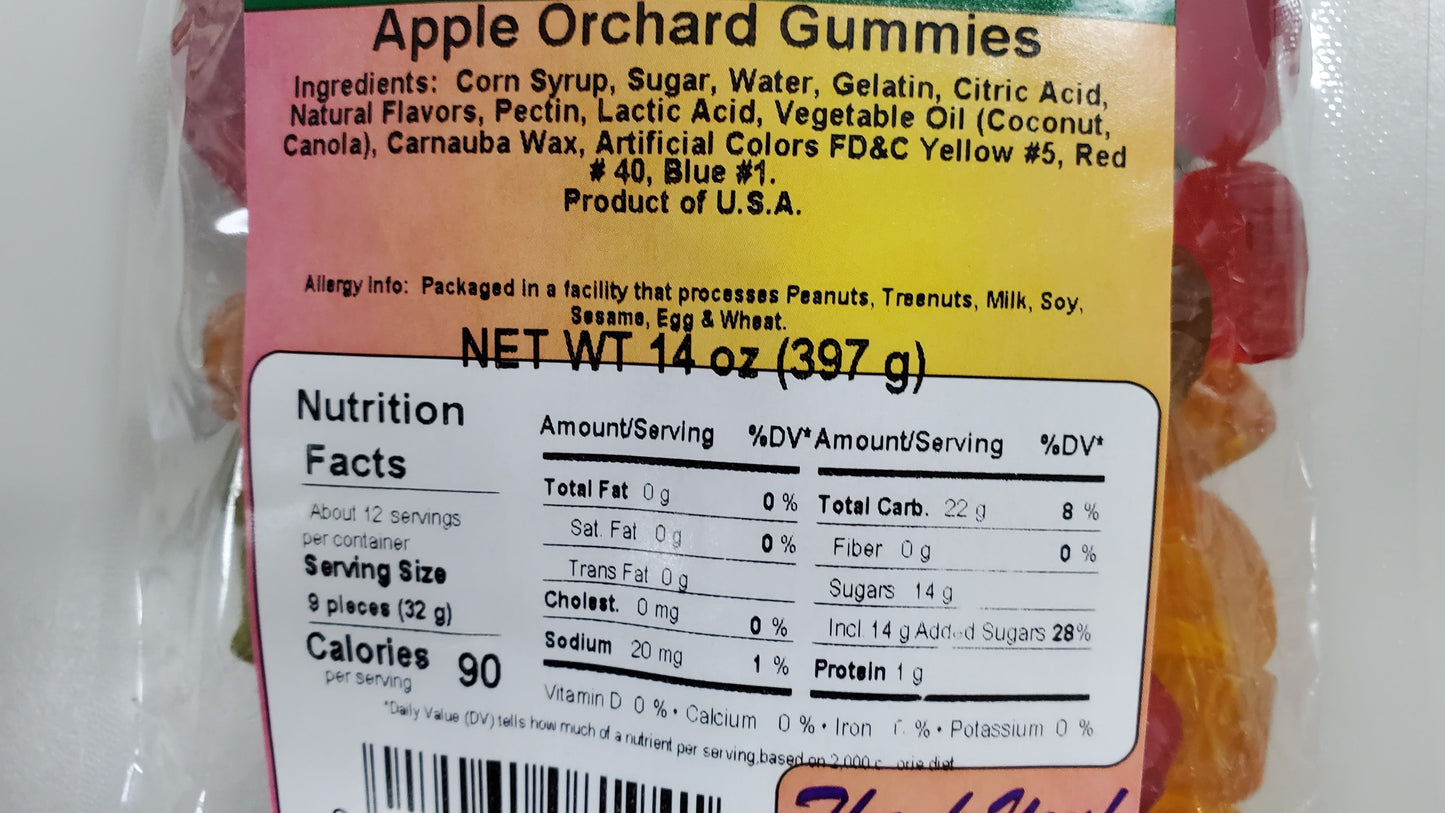 Apple Orchard Gummies 14oz