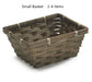 Bamboo Basket - Dark Stain