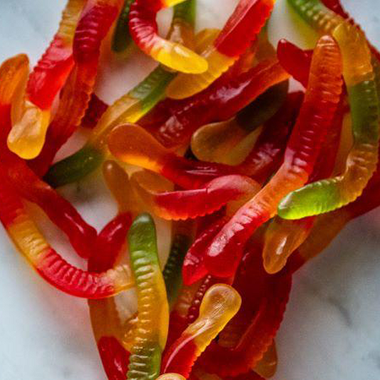 Gummy Worms 4.75oz, CASE OF 12