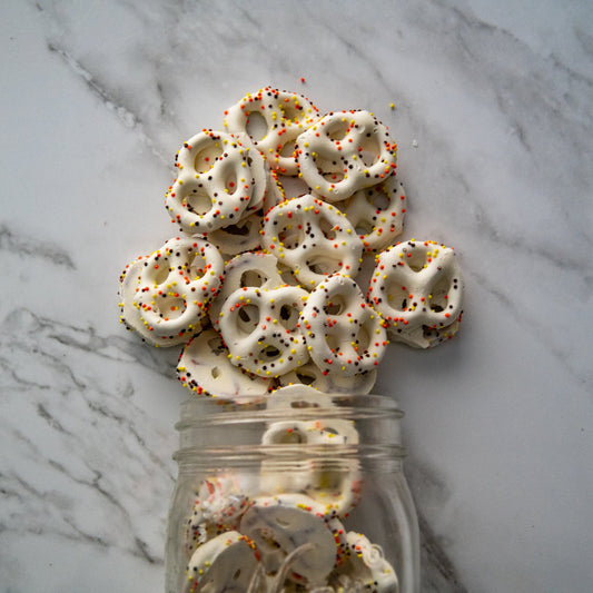 Harvest Sprinkled Pretzels