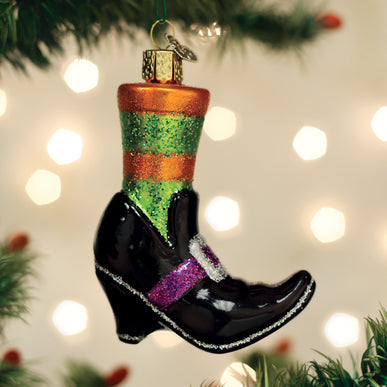 Witches Shoe Ornament - Mountain Man Nut & Fruit Co