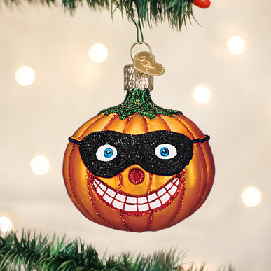 Masked Jolly Jack O'lantern Ornament - Mountain Man Nut & Fruit Co