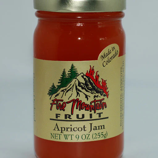 Apricot Jam 9oz - Mountain Man Nut & Fruit Co