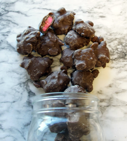 Chocolate Cherry Cream Clusters - Mountain Man Nut & Fruit Co