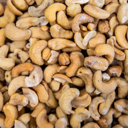 Roasted and Salted Cashews - Mountain Man Nut & Fruit Co