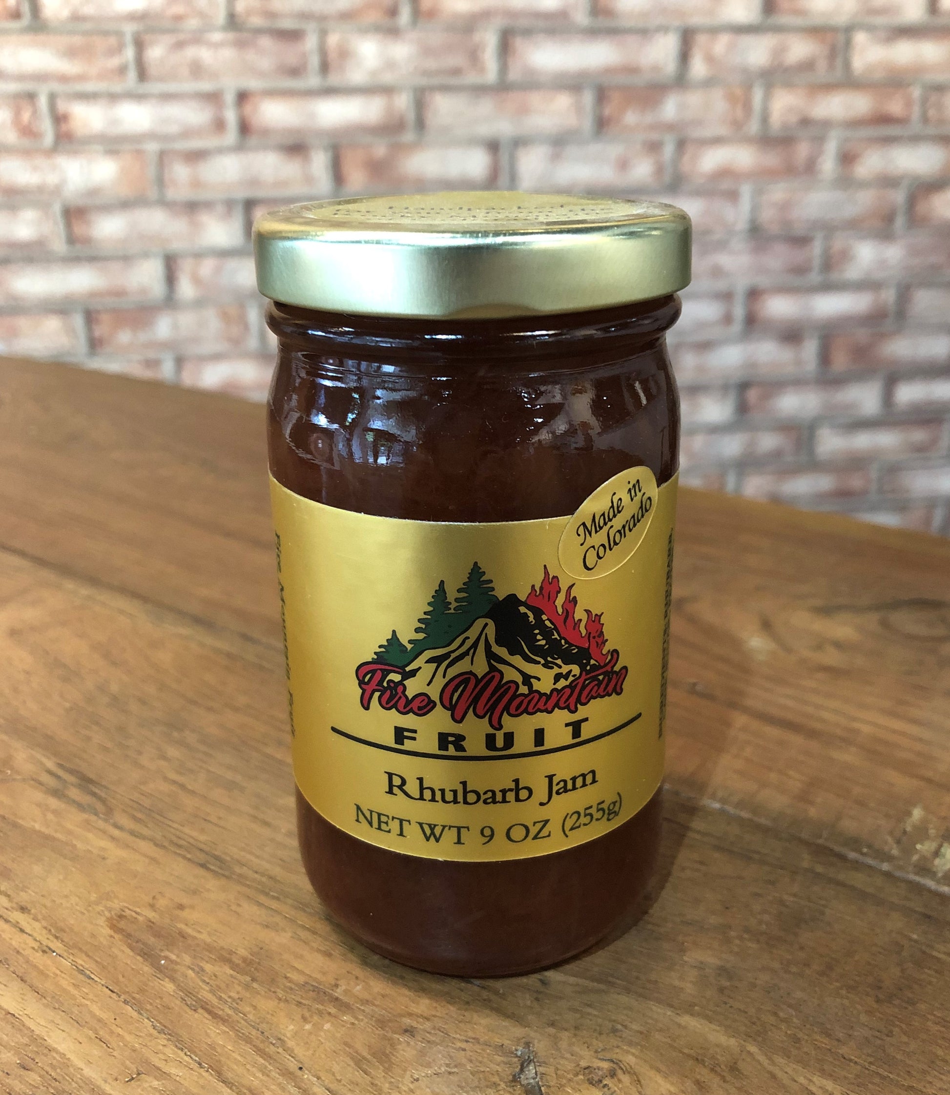 Rhubarb Jam - 9oz - Mountain Man Nut & Fruit Co