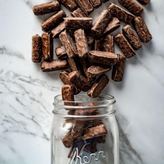 milk chocolate orange twigs