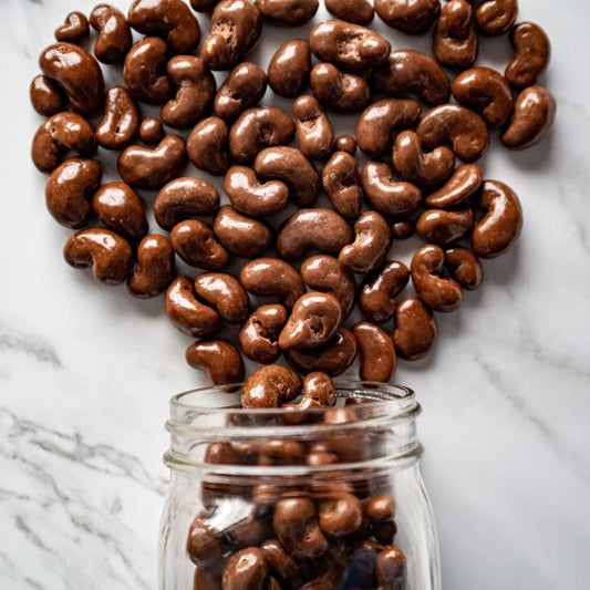 Chocolate Covered Cashews - Mountain Man Nut & Fruit Co