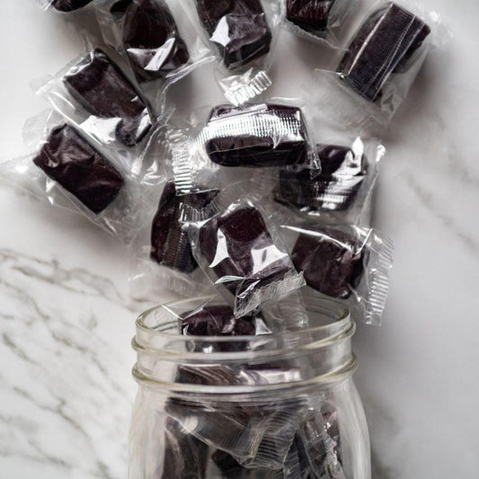 gourmet licorice caramels