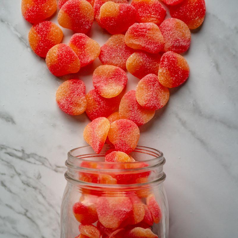 Gummy Peaches - Mountain Man Nut & Fruit Co