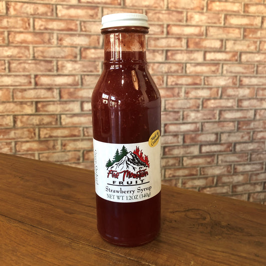 Strawberry Syrup - Mountain Man Nut & Fruit Co