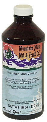 Mountain Man® Vanilla - 16oz - Mountain Man Nut & Fruit Co